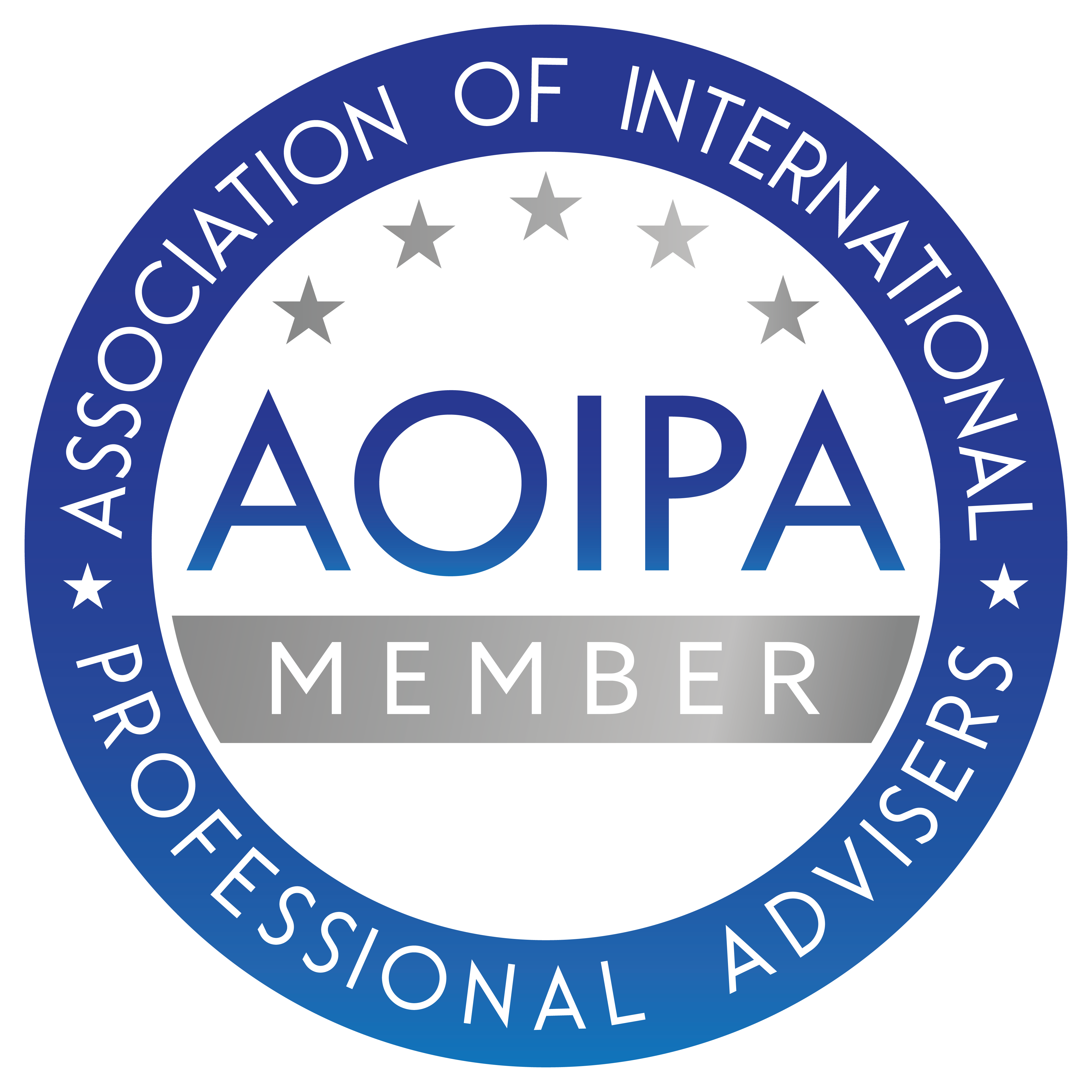 AOIPA Silver Member badge